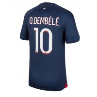 Paris Saint-Germain Ousmane Dembele #10 Heimtrikot 2023-24 Kurzarm